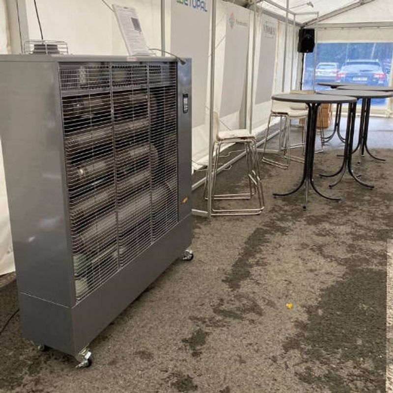 Hipers DHOE-350F Maxi 40,7 kW Infrarød dieselvarmer