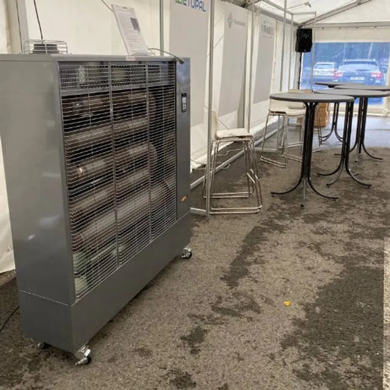 Hipers DHOE-350F Maxi 40,7 kW Infrarød dieselvarmer
