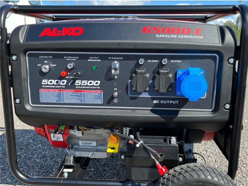 AL-KO 6500 D-C Comfort – Kraftig strømaggregat med 5,5 kW og hjullsett