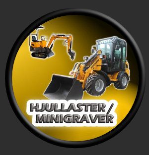 Hurtigknapp til hjullaster og minigraver kategoriside